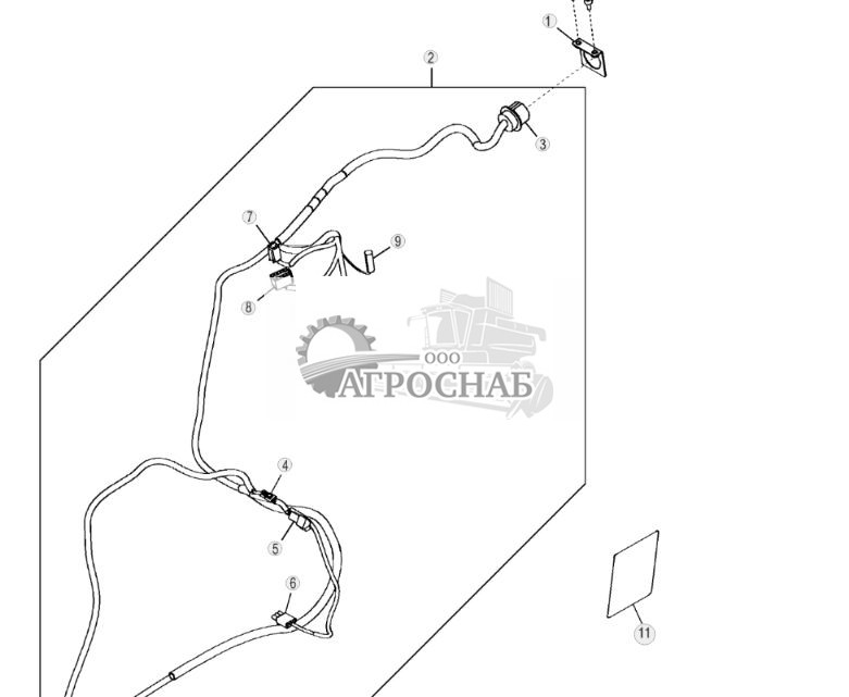 Cab Wiring Harness, Integrated Grade Control (IGC) - ST691185 149.jpg